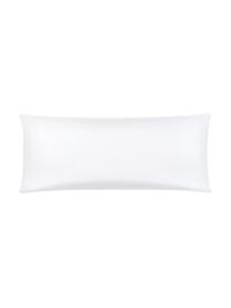 Funda de almohada de satén Comfort, 45 x 110 cm, Blanco, An 45 x L 110 cm