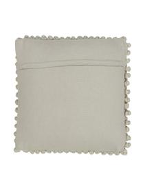 Housse de coussin gris clair Iona, Gris