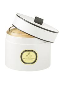 Bougie parfumée à trois mèches Aromatherapy (pamplemousse et jasmin), Transparent, blanc, jaune, Ø 12 x haut. 11 cm