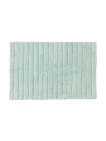 Tappeto bagno morbido verde menta Board, Cotone, qualità pesante, 1900 g/m², Verde menta, Larg. 50 x Lung. 60 cm