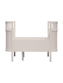 Babybed Junior, Gelakt berkenhout, Beige, 115 x 88 cm