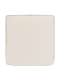 Hohes Baumwoll-Sitzkissen Zoey in Beige, Bezug: 100% Baumwolle, Beige, B 40 x L 40 cm