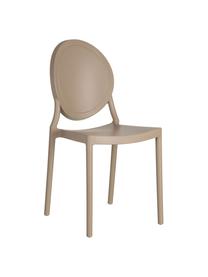 Silla de polipropileno Binster, Polipropileno, Beige, An 41 x Al 87 cm