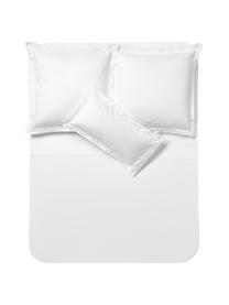 Katoensatijnen laken Premium, Weeftechniek: satijn Draaddichtheid 400, Wit, B 240 x L 280 cm