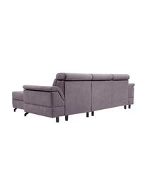 Sofa narożna z funkcją spania i miejscem do przechowywania Missouri (4-osobowa), Tapicerka: 100% poliester, Szary, S 259 x G 164 cm