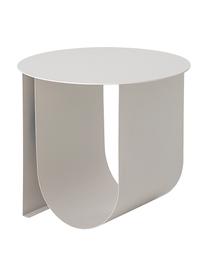 Table d'appoint moderne en métal Cher, Gris