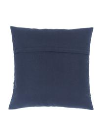 Housse de coussin 50x50 ethnique Observe, Bleu