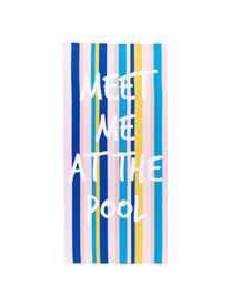 Licht strandlaken Meet Me, 55% polyester, 45% katoen zeer lichte kwaliteit, 340 g/m², Multicolour, 70 x 150 cm