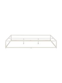 Metallbett Neptun, Metall, pulverbeschichtet, Hellbeige, B 160 x L 200 cm