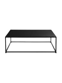 Väčší konferenčný stolík Tikota, čierna, Kov s práškovým náterom, Čierna, Š 100 x H 100 cm