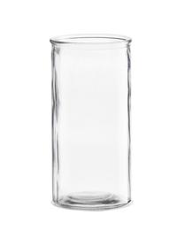 Malá sklenená váza Cylinder, Sklo, Priehľadná, Ø 10 x V 20 cm