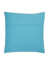 Housse de coussin 45x45 bleu Paloma, 100 % coton, Bleu, larg. 45 x long. 45 cm