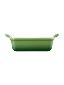 Rechthoekige ovenschaal Tradition, Keramiek, Groentinten, B 25 x H 8 cm