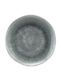 Platos postre de gres Fusion, 2 uds., Gres, Gris, Ø 23 cm