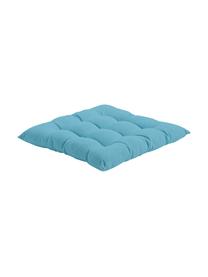 Coussin de chaise 40x40 coton bleu Ava, Bleu, larg. 40 x long. 40 cm