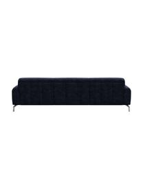 Sofa z systemem Zero-Spot Puzo (3-osobowa), Tapicerka: 100% poliester z Zero Spo, Nogi: metal lakierowany, Niebieski, S 240 x G 84 cm