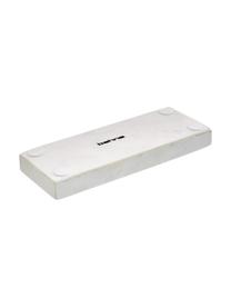 Marmor-Tablett Yala, Marmor, Weiß, B 30 x H 2 cm