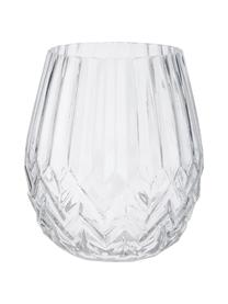 Vase en verre Luna, Transparent