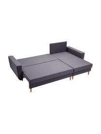 Sofa narożna z funkcją spania i miejscem do przechowywania Neo (4-osobowa), Tapicerka: 100% poliester, Szary, S 230 x G 140 cm