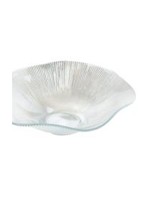 Cuencos de vidrio con relieves Luce, 6 uds., Vidrio, Transparente, Ø 23 x Al 6 cm