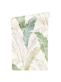 Tapete Capri Tropical Leaf, Beschichtung: Vinyl, Beige, Grüntöne, 53 x 1005 cm