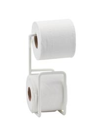 Porte-papier toilette Via, Acier, enduit, Blanc, larg. 12 x haut. 24 cm