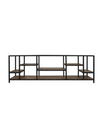 Lowboard Levels aus Holz und Metall, Mangoholz, Metall, Braun, Schwarz, 170 x 55 cm