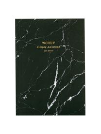 Carnet de notes Black Marble, Noir