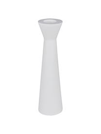 Candelabro Helga, Madera, Blanco, Ø 8 x Al 30 cm