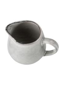 Lechera artesanal Nordic Sand, 300 ml, Cerámica de gres, Gris claro, Ø 12 x Al 9 cm
