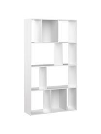 Witte Wandrek Toronto, Met melamine beklede spaanplaat, Wit, B 98 cm x H 181 cm