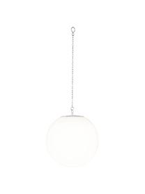 Solar hanglamp Globy, Lampenkap: kunststof, Wit, Ø 30 x H 29 cm