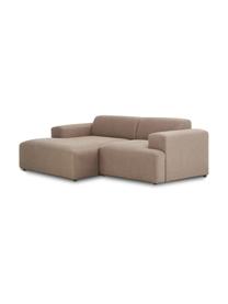 Sofá rinconera Melva (3 plazas), Tapizado: 100% poliéster Alta resis, Estructura: madera de pino maciza, ce, Patas: plástico, Tejido turrón, An 239 x F 143 cm, chaise longue derecha