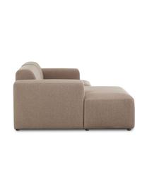 Sofá rinconera Melva (3 plazas), Tapizado: 100% poliéster Alta resis, Estructura: madera de pino maciza, ce, Patas: plástico, Tejido turrón, An 239 x F 143 cm, chaise longue derecha