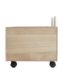 Caja Rabby, Madera de Paulownia, tablero de fibras de densidad media (MDF), Gris, bayo, An 40 x Al 36 cm