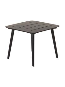 Garten-Beistelltisch Lina, Metall, lackiert, Schwarz, B 40 x T 40 cm