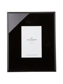 Bilderrahmen Black Austin, Rahmen: Metall, Front: Glas, spiegelnd, Schwarz, 10 x 15 cm
