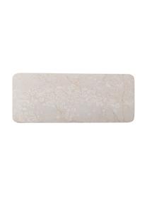 Marmer serveerplateau Maya, Marmer, Beige, L 38 x H 3 cm