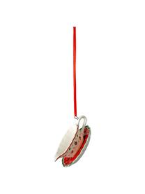 Adornos navideños de porcelana, Toy's Delight, 3 pzas., Porcelana Premium, Blanco, rojo, Set de diferentes tamaños