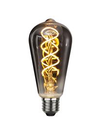 Ampoule LED (E27 - 80 lm) blanc chaud, 1 pièce, Noir, transparent, Ø 6 x haut. 14 cm