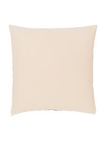 Komplet poszewek na poduszkę Animal Toile, 2 elem., 100% bawełna organiczna z certyfikatem GOTS, Jasny beżowy, czarny, S 45 x D 45 cm