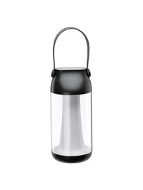Mobile Dimmbare Aussentischlampe Capulino, Lampenschirm: Kunststoff, Griff: Kunststoff, Transparent, Anthrazit, Ø 8 cm, H 18 cm