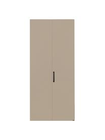 Drehtürenschrank Madison 2-türig, inkl. Montageservice, Korpus: Holzwerkstoffplatten, lac, Sandfarben, Ohne Spiegeltür, B 102 cm x H 230 cm