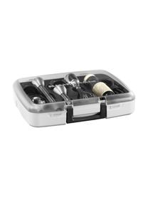 Stabmixer-Set KitchenAid, 14-tlg., Gehäuse: Kunststoff., Cremefarben, 6 x 40 cm