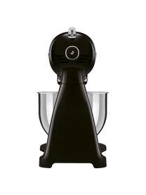 Küchenmaschine 50's Style, Gehäuse: Aluminiumdruckguss, Schüssel: Edelstahl, Schwarz, glänzend, B 40 x H 38 cm