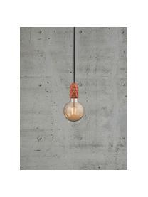 Lampa wisząca z porcelany Hang, Terakota, Ø 5 x W 9 cm