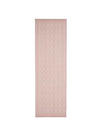 Tapis coureur d'extérieur corail Capri, Blanc, rouge