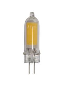 G4 peertjes, 1.8  watt, warmwit, 5 stuks, Peertje: glas, Fitting: aluminium, Transparant, Ø 1 x H 5 cm