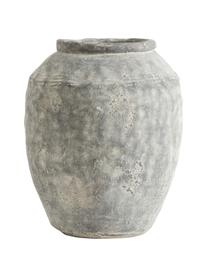 Veľká váza z betónu Cema, Betón, Odtiene sivej, Ø 25 x V 33 cm