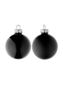 Bolas de Navidad Evergreen, Ø 6 cm, 10 uds., Negro, Ø 6 cm